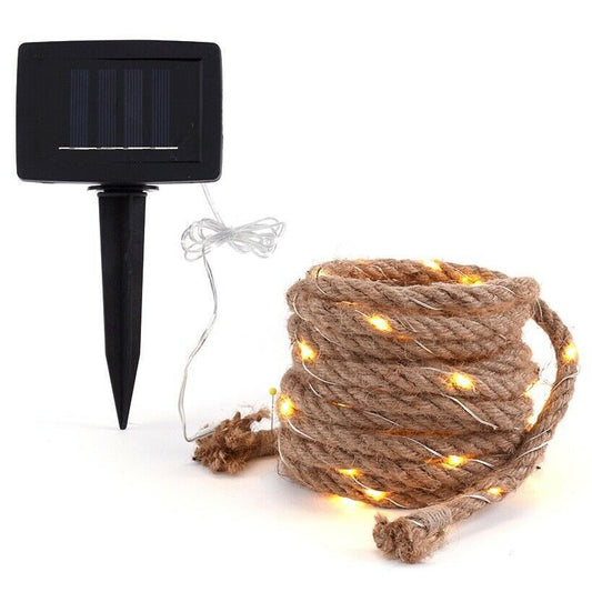 Corda Solar Rope String Lights by Aurel Haven — view 2