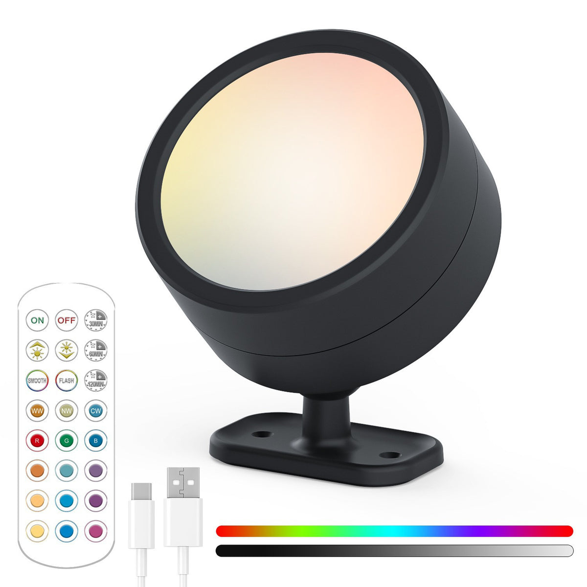 Orbit Rechargeable Wall Light by Aurel Haven — view 4