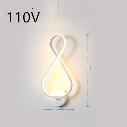 Nordic LED Hallway Wall Lamp by Aurel Haven — view 17