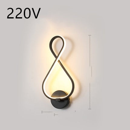 Nordic LED Hallway Wall Lamp by Aurel Haven — view 11