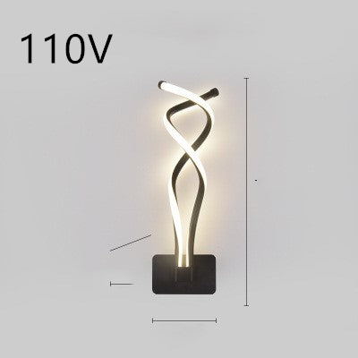 Nordic LED Hallway Wall Lamp by Aurel Haven — view 27