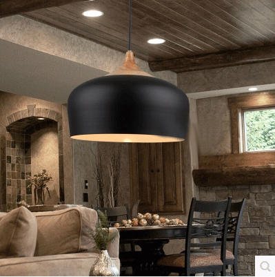 Hinoki Wood Pendant Light by Aurel Haven — view 2