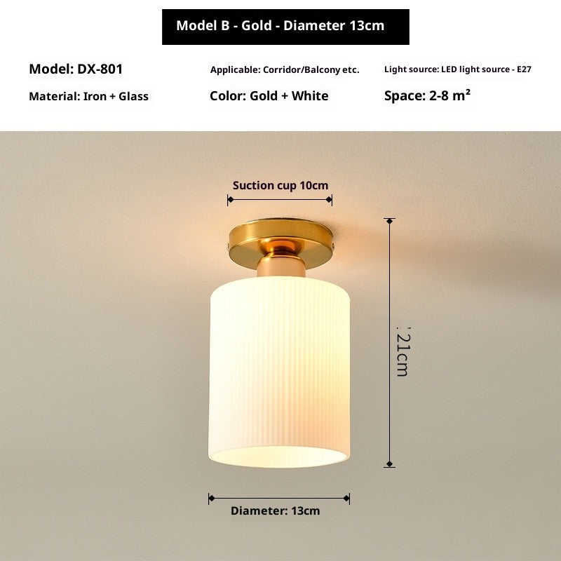 Vela Glass Globe Ceiling Light by Aurel Haven — view 5
