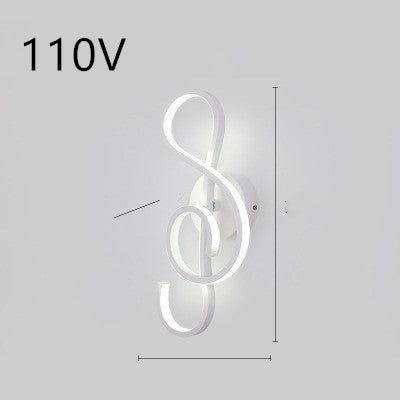 Nordic LED Hallway Wall Lamp by Aurel Haven — view 24