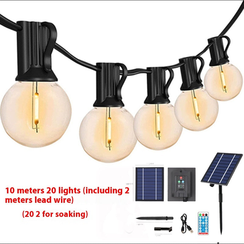Festa Solar Festoon String Lights by Aurel Haven — view 5