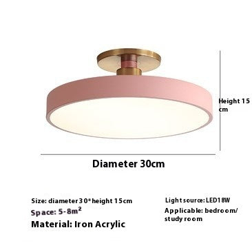 Halo Ring LED Ceiling Light by Aurel Haven — view 3