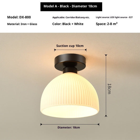 Vela Glass Globe Ceiling Light by Aurel Haven — view 2