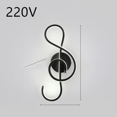 Nordic LED Hallway Wall Lamp by Aurel Haven — view 22