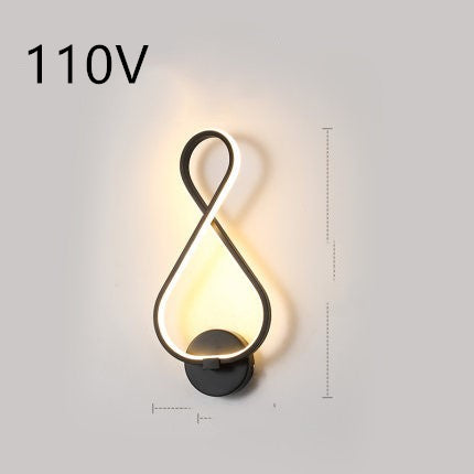 Nordic LED Hallway Wall Lamp by Aurel Haven — view 15