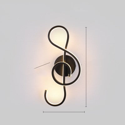 Nordic LED Hallway Wall Lamp by Aurel Haven — view 3