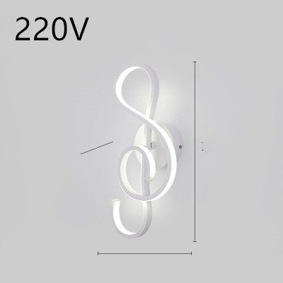 Nordic LED Hallway Wall Lamp by Aurel Haven — view 26