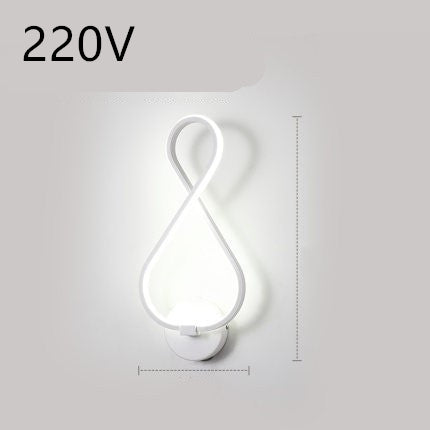 Nordic LED Hallway Wall Lamp by Aurel Haven — view 14