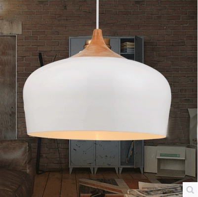 Hinoki Wood Pendant Light by Aurel Haven — view 3
