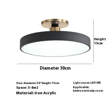 Halo Ring LED Ceiling Light by Aurel Haven — view 2