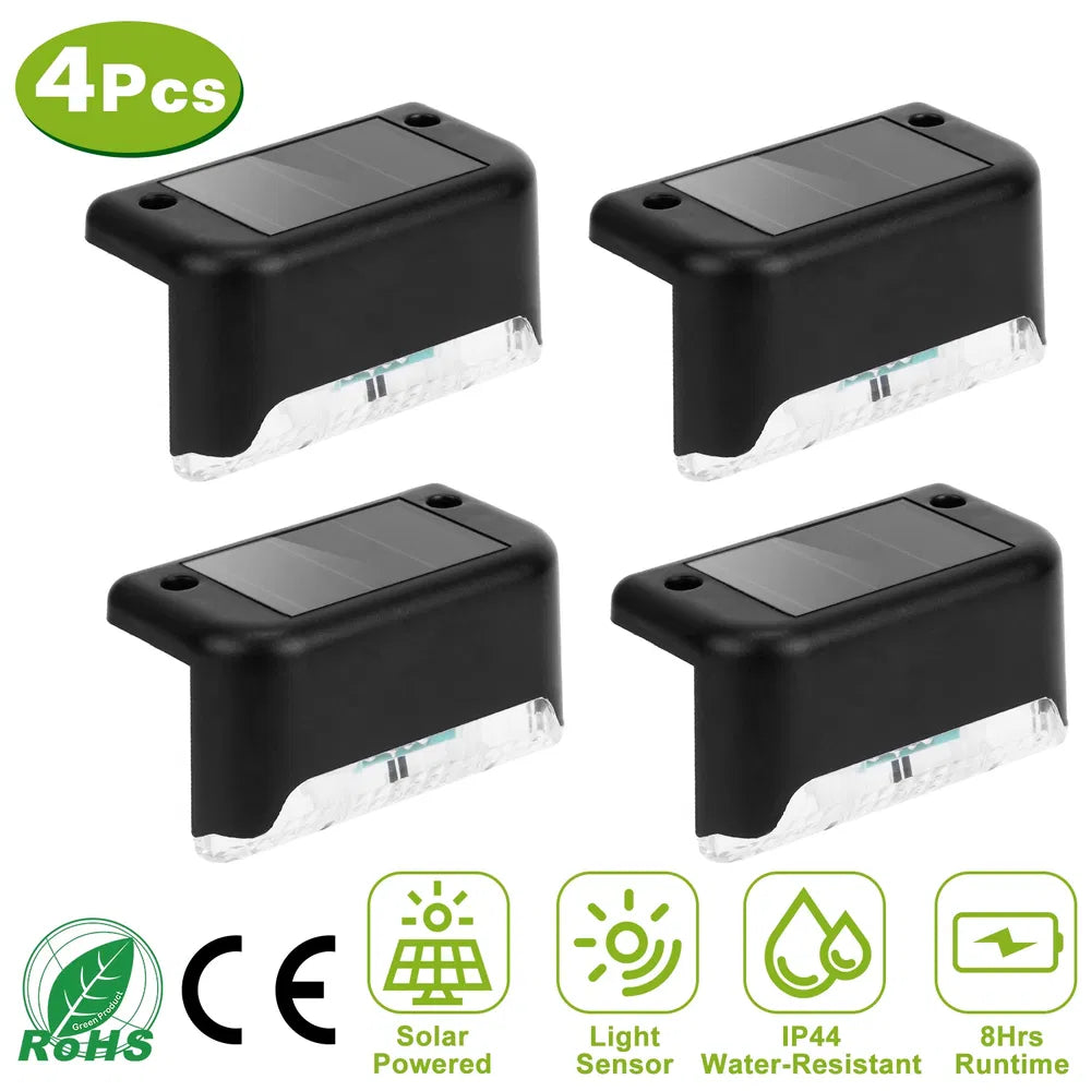 Scala Solar Step Lights (4-Pack) by Aurel Haven — view 6