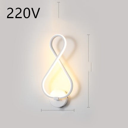 Nordic LED Hallway Wall Lamp by Aurel Haven — view 13