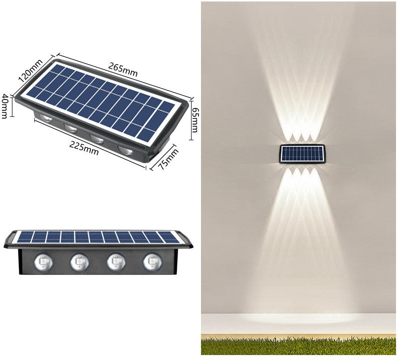 Solstice Solar Wall Light by Aurel Haven — view 3