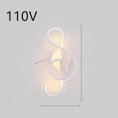Nordic LED Hallway Wall Lamp by Aurel Haven — view 23