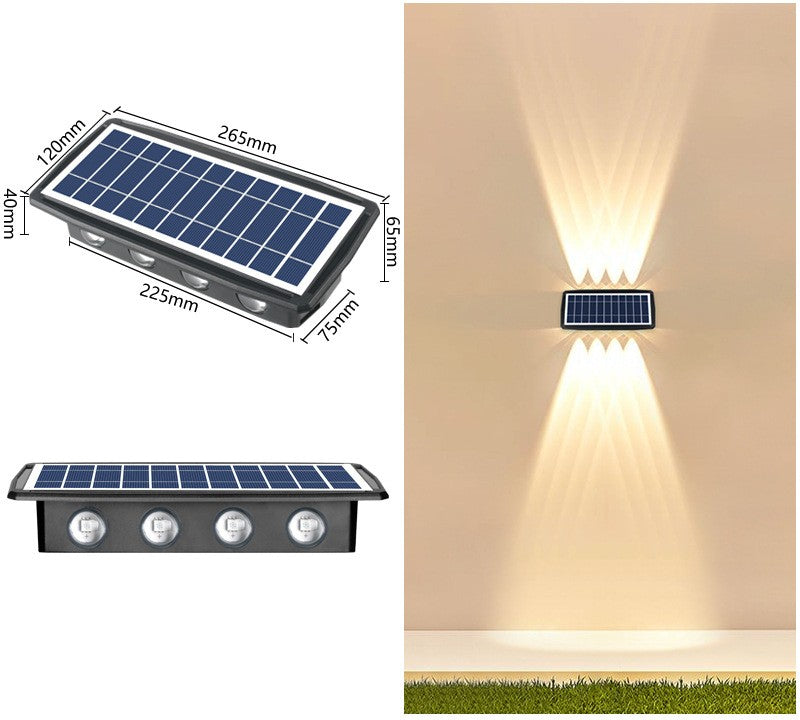Solstice Solar Wall Light by Aurel Haven — view 8