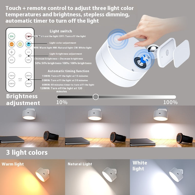 Orbit Rechargeable Wall Light by Aurel Haven — view 8