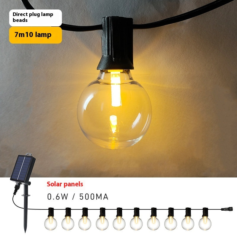 Festa Solar Festoon String Lights by Aurel Haven — view 4