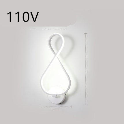 Nordic LED Hallway Wall Lamp by Aurel Haven — view 18