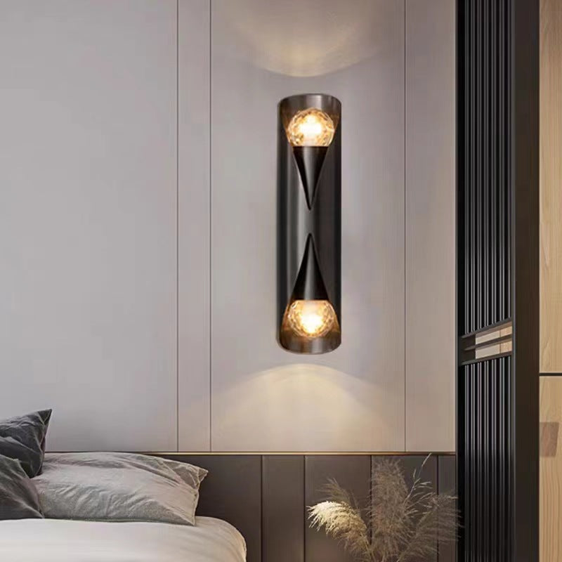 Doré Linear Brass Wall Sconce by Aurel Haven — view 4