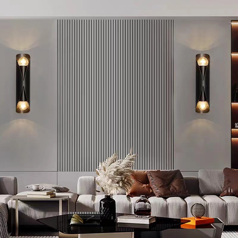 Doré Linear Brass Wall Sconce by Aurel Haven — view 8