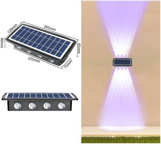 Solstice Solar Wall Light by Aurel Haven — view 2