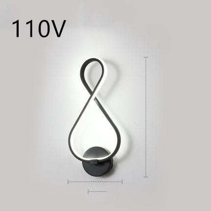 Nordic LED Hallway Wall Lamp by Aurel Haven — view 16
