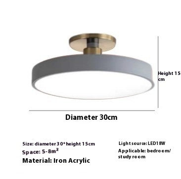 Halo Ring LED Ceiling Light by Aurel Haven — view 16