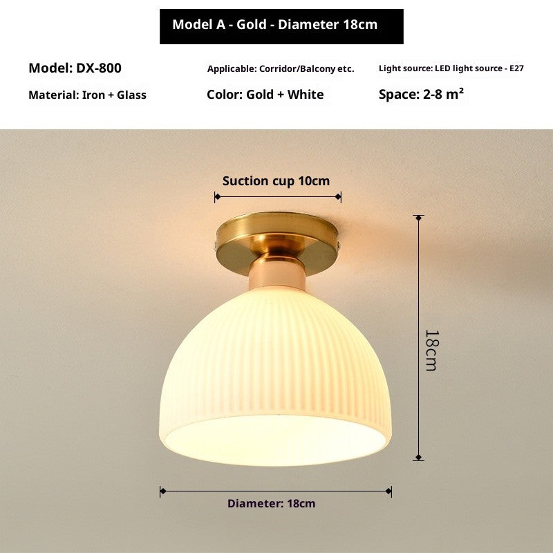 Vela Glass Globe Ceiling Light by Aurel Haven — view 4